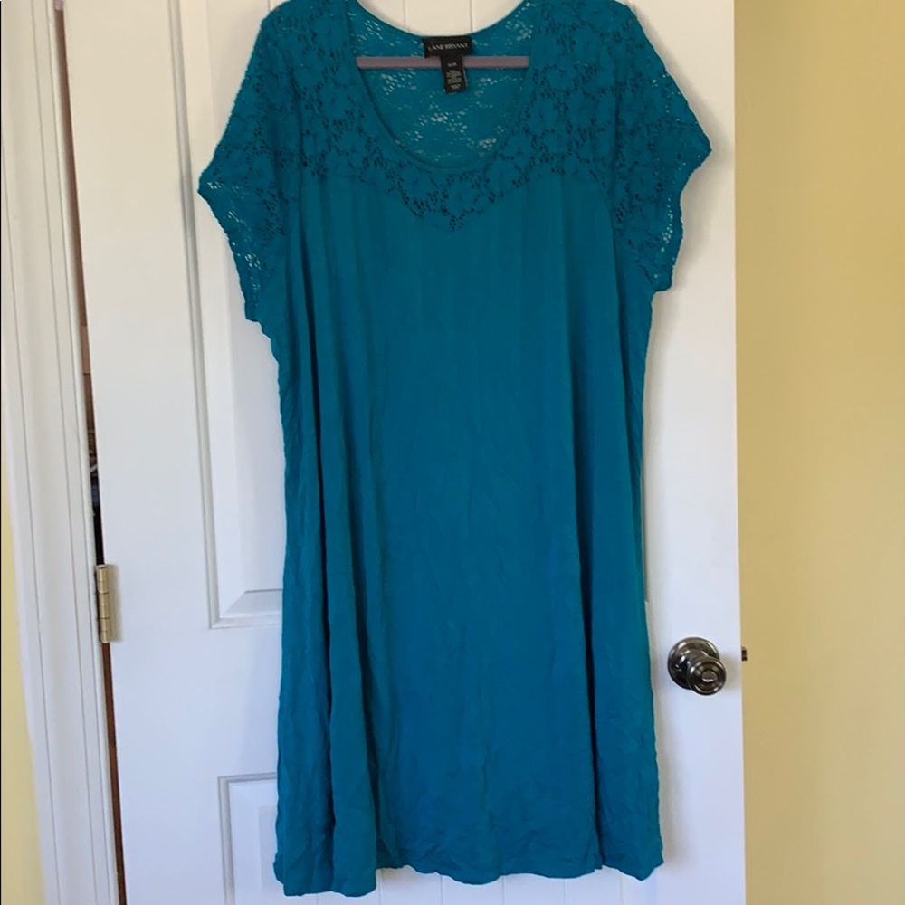 Blue dress